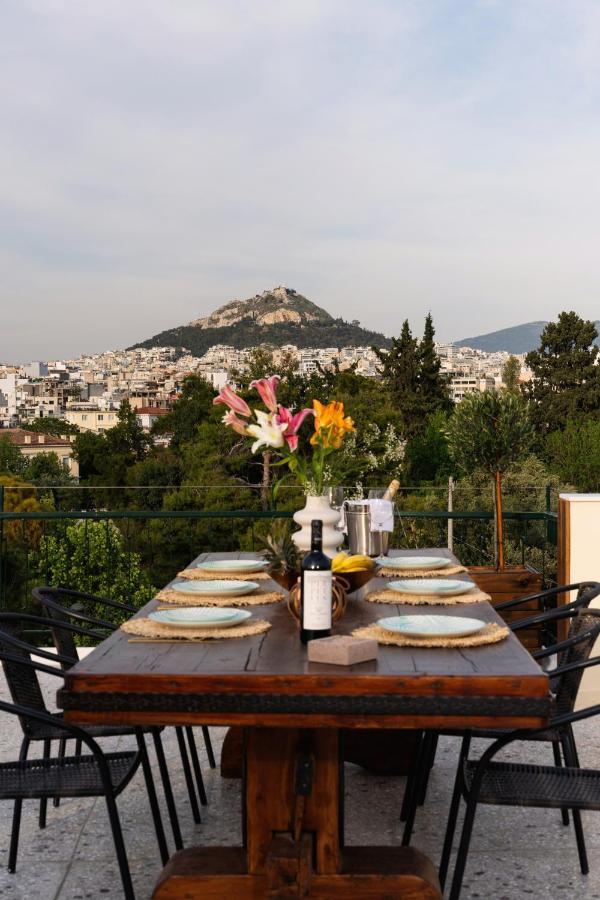 Apartamento Visum Acropol ,3Br - Private Terrace-Jacuzzi - Amazing View Atenas Exterior foto